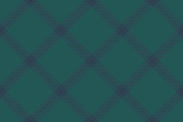 Tartan plaid background, diagonal check seamless pattern. Vector fabric texture for textile print, wrapping paper, gift card, wallpaper.