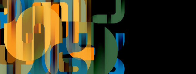 Dynamic waves, flowing lines, stripes vector geometric elements minimal pattern. Vector Illustration For Wallpaper, Banner, Background, Card, Book Illustration, landing page