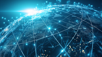 抽象的なネットワークの背景