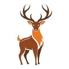 Deer vector design logo 18