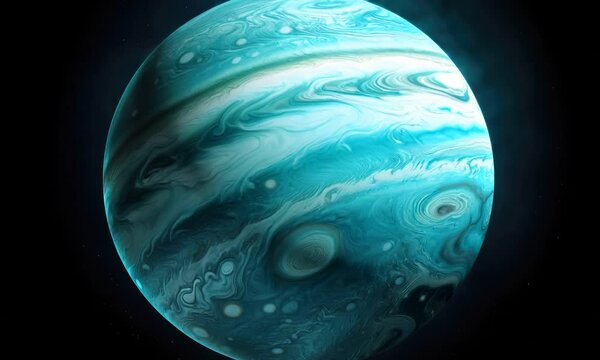 fictional planet uranus in outer space