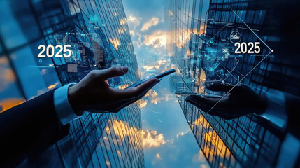 Business trends or graphs