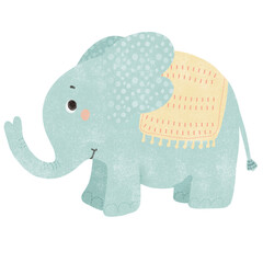 natural cliparts, animals, whale, succulents, cactus, bunnies, treasure box, star fish, star wand and outline elements.