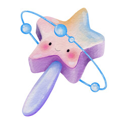 natural cliparts, animals, whale, succulents, cactus, bunnies, treasure box, star fish, star wand and outline elements.