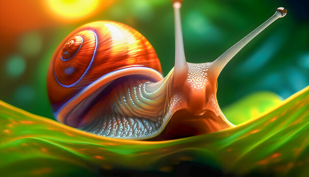 Ojos y mirada de la naturaleza, Caracol. Animales, fauna, planeta Tierra, biodiversidad, Ecosistema