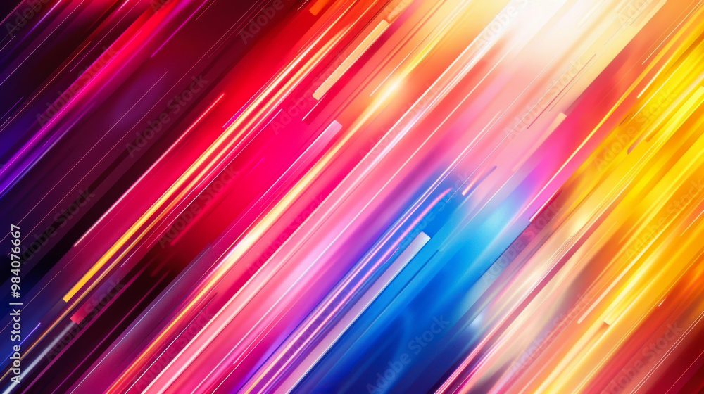 Poster a colorful, multi-colored light show with many different colors. the lights are arranged in a way th