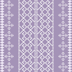  seamless patterns with geometric shapes,Tribal and traditionnal for fabric print,wallpaper,home decoration,beautiful ethnic design, Thai style, modern  and luxury.
