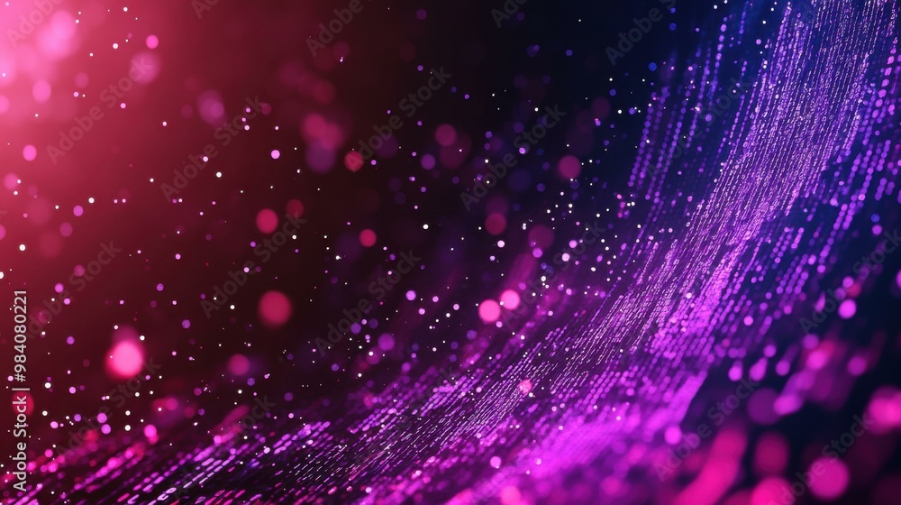 Poster dive into a vibrant digital matrix backdrop with glowing numbers and textures, ideal for techinspire