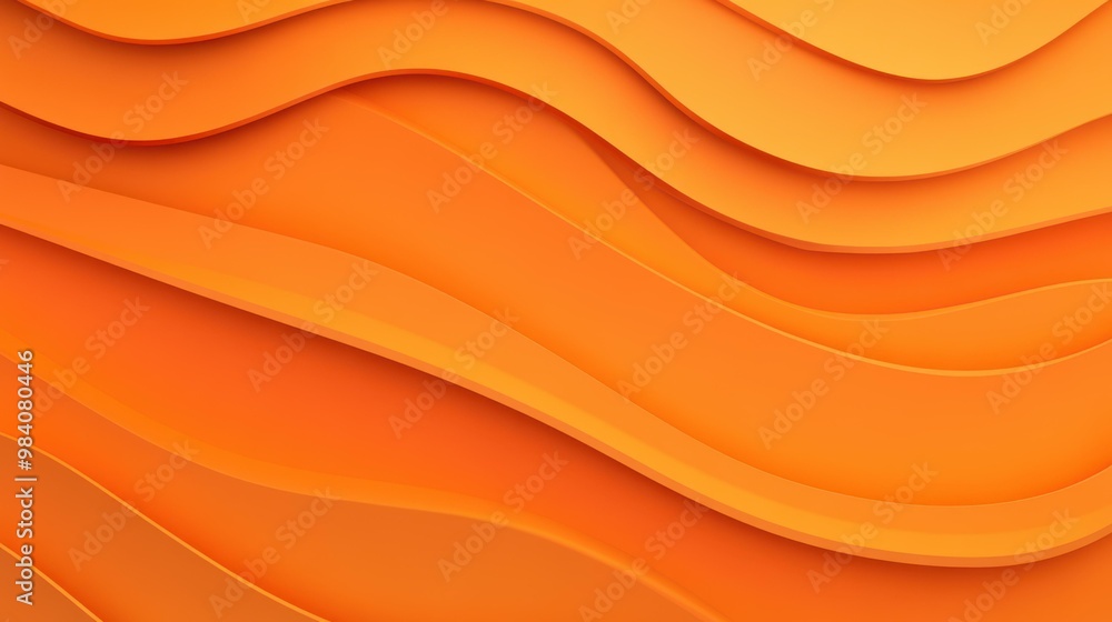 Poster bold and vibrant geometric patterns in orange offer a modern touch to any design project, enhancing 