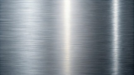 Asymmetrical shiny steel background texture with sporadic highlights