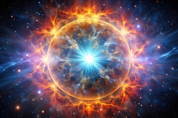 Awe inspiring supernova explosion lighting up the cosmos