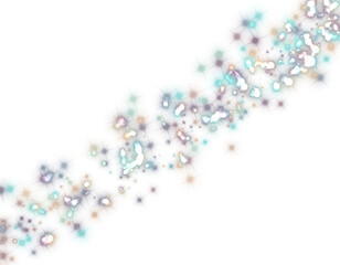 Christmas color luxury glitter background, colored stars.