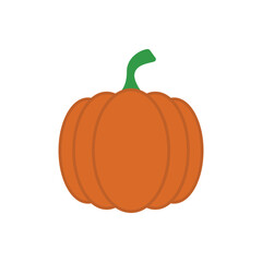 pumpkin icon vector design isolated on white background