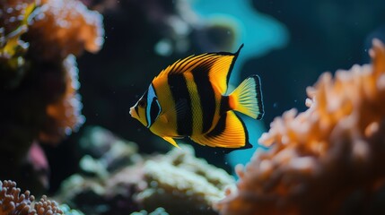 Obraz premium fish in aquarium