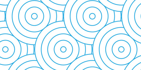Vector blue Modern overlap stylish texture. Repeating geometric tiles.  Abstract seamless blue pattern with circles fabric curl overlapping fabric simple geometric overlapping texture.