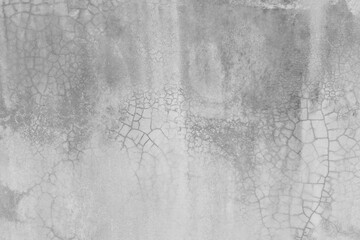 Naklejka premium Old wall texture cement dirty gray with black background abstract grey and silver color design are light with white background.