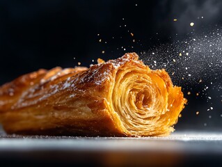 In Denmark, kringle, a buttery and flaky pastry often filled with almond paste, is a traditional bakery treat in Copenhagen