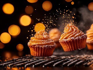 In France, canneles, small custard cakes with a caramelized crust and soft center, are a specialty from Bordeaux