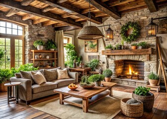 Rustic earthy abodes