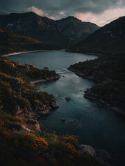 Nature landscapes on vertical photography 9.