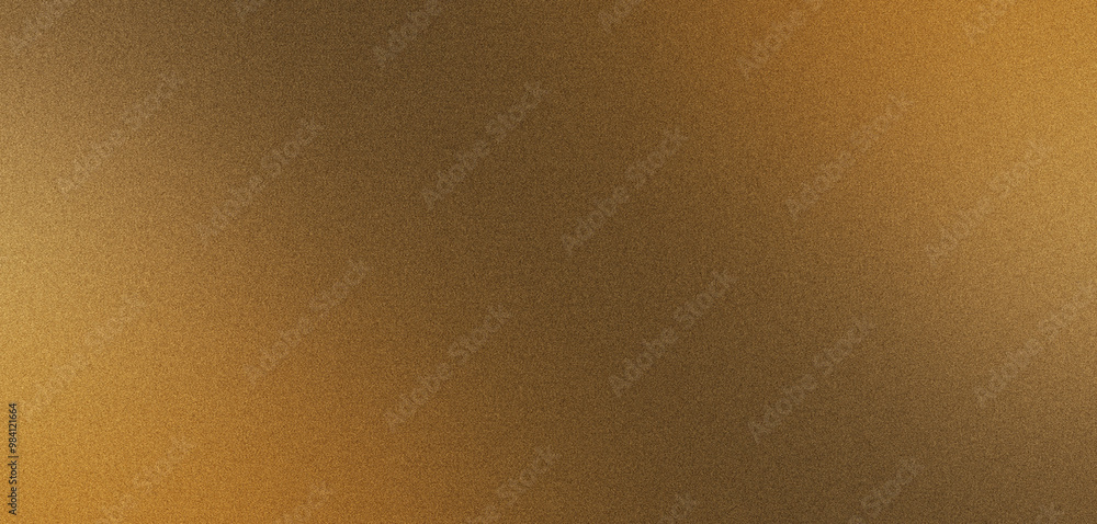 Poster gold metallic gradient background with a grainy texture, perfect for any project needing a touch of 