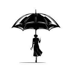 Umbrella Silhouette