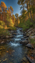 Nature landscapes on vertical photography 21.