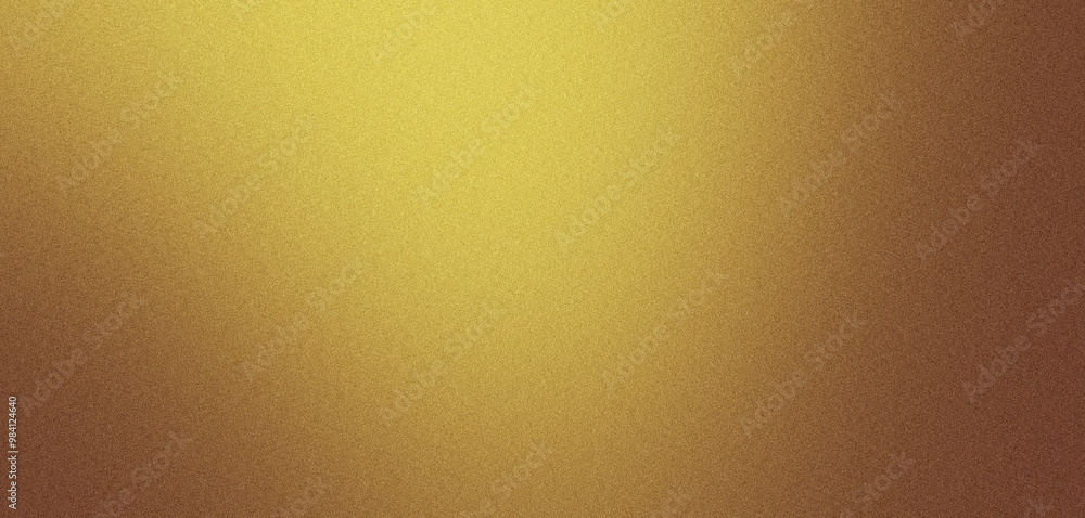 Aufkleber gold gradient background with a soft glowing light and subtle grainy texture