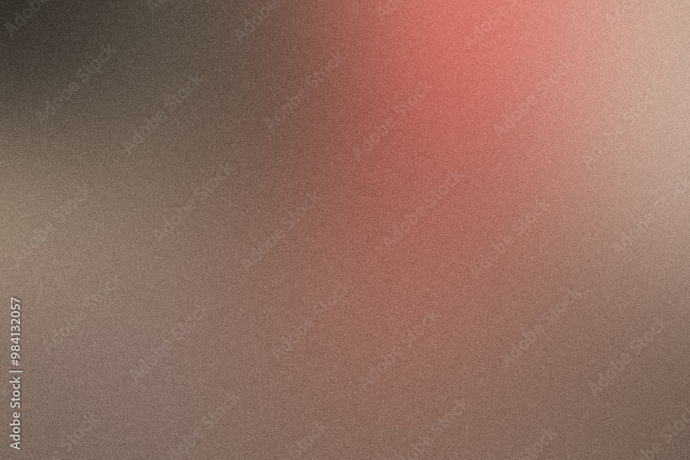 Aufkleber abstract background with a grainy texture fading from red to brown