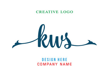 KWS  lettering logo is simple, easy to understand and authoritative