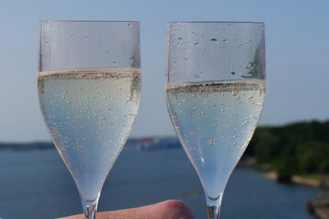 Fotoeindruecke zum Thema Kreuzfahrt auf einem Kreuzfahrtschiff mit lebendigem Bordleben.