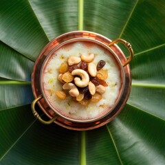 Indian sweet dessert in a beautiful bowl