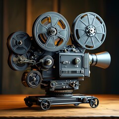 Naklejka premium video camera