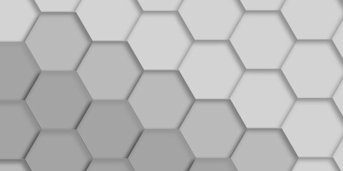 Abstract background with squares. Background with hexagons. Gray hexagonal Abstract background with hexagon, modern abstract vector polygonal pattern. Modern simple style hexagonal graphic concept.