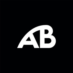 AB Letter Logo icon Modern and Luxury desiggn