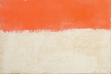 Abstract background with vibrant orange paint, brushstroke texture