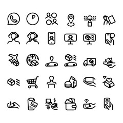 Fast shipping delivery truck flat vector icon for apps and websites on background