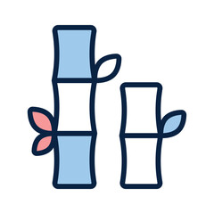 Tall bamboo, ideal for creating a serene and green garden space