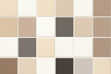 Beige and Light Brown Square Tile Texture.