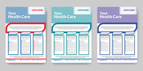creative corporate Healthcare flyer design