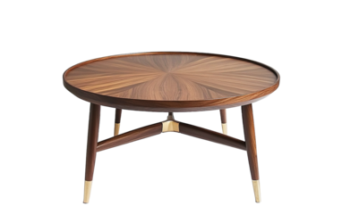 Coffee Tabel isolated on white or transparent background