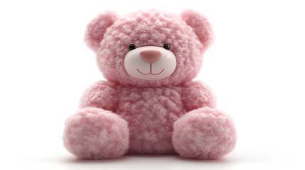 a group of pink teddy bears
