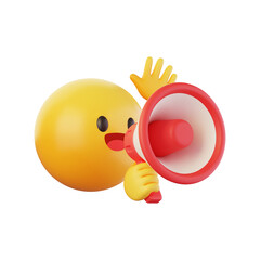 손동작이 있는 3D 이모지 아이콘