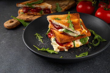Grilled Pizza Sandwich