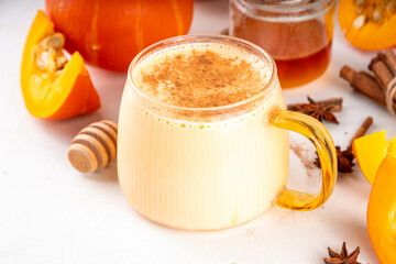 Sweet non caffeine pumpkin milk