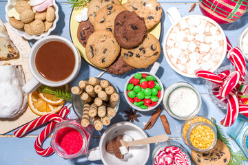 Christmas hot chocolate party bar