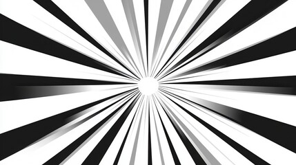 A black and white photo of a bright light with a white background