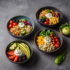 rice with vegetables salad