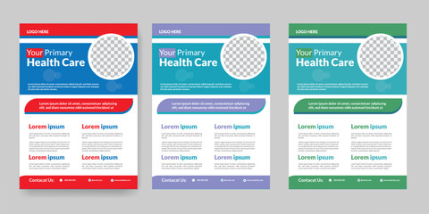 creative corporate Healthcare flyer design