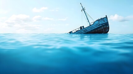 Obraz premium Bermuda Triangle Mysteries Unraveling Lost Ships and Aviation Incidents in the Deep Ocean Explore Unsolved Paranormal Disappearances